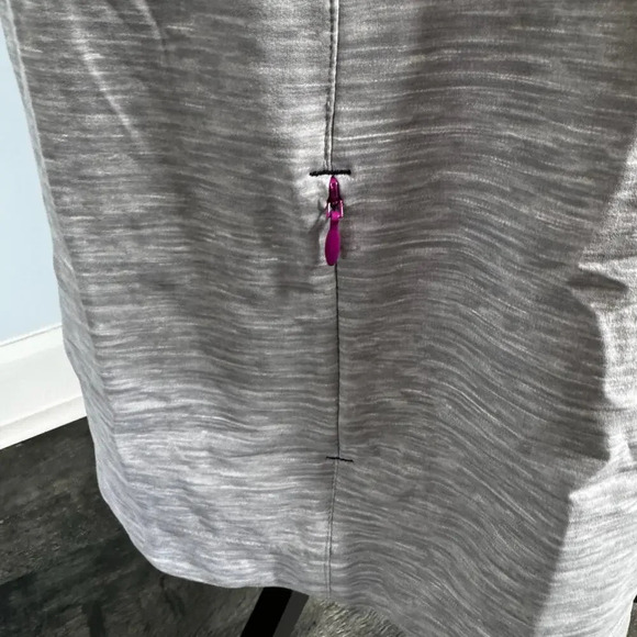 Title Nine‎ Sensitive Stretch Color Block Perforated Sleeve Athletic Dress - Picture 4 of 6